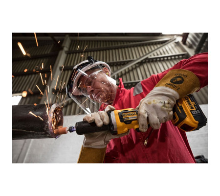 Аккумуляторная прямошлифовальная машина DEWALT DCG426P1, 18 В, 38 мм, 25000 об/мин, с АКБ 5 Ач и ЗУ (DCG426P1N-XJ)