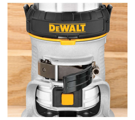 Кромочный фрезер DEWALT D26200, 900 Вт, 27000 об/мин, 55 мм (D26200-QS)