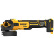 Аккумуляторная угловая шлифмашина DEWALT DCG409VSN, 18/54 В, 125 мм, 9000 об/мин, без АКБ и ЗУ (DCG409VSN-XJ)