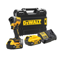 Аккумуляторный шуруповерт DEWALT DCF850P2T, 18 В, 206.2 Нм, 3800 уд/мин, с 2 АКБ 5 Ач и ЗУ, в кейсе TSTAK (DCF850P2T-QW)