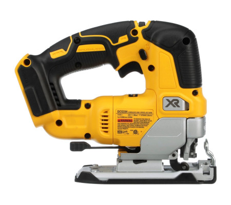 Аккумуляторный лобзик DEWALT DCS334B, 20 В, 3200 ход/мин, 26 мм, без АКБ и ЗУ (DCS334B-XJ)