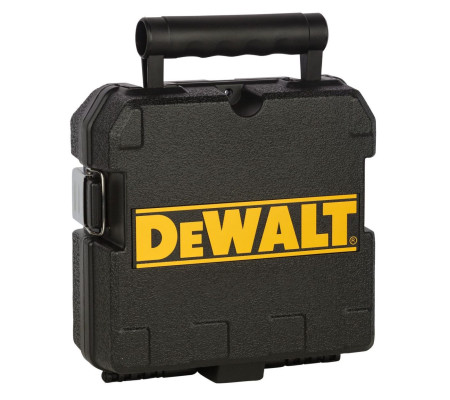 Лазерный нивелир DEWALT DW088K, на батарейках, красный луч, 10 м, в кейсе (DW088K-XJ)