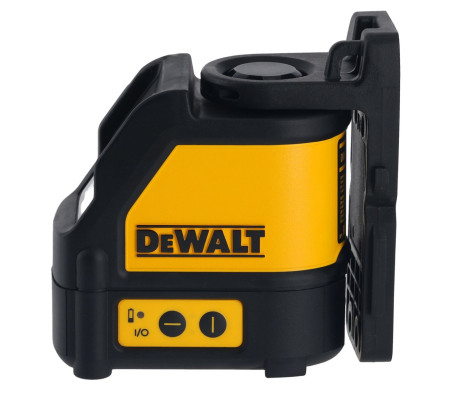 Лазерный нивелир DEWALT DW088K, на батарейках, красный луч, 10 м, в кейсе (DW088K-XJ)