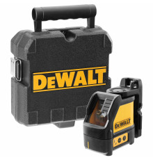Лазерный нивелир DEWALT DW088K, на батарейках, красный луч, 10 м, в кейсе (DW088K-XJ)