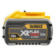 Аккумулятор DEWALT FLEXTVOLT DCB548, Li-Ion, 18/54 В, 12/4 Ач (DCB548-XJ)