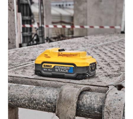 Аккумулятор DEWALT POWERSTACK DCBP518, Li-Ion, 18 В, 5 Ач (DCBP518-XJ)