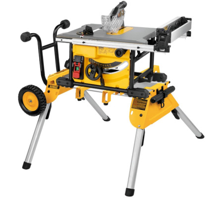Дисковая настольная пила DEWALT DWE7485RS, 1850 Вт, 210 мм, 5800 об/мин, с подставкой на колесах (DWE7485RS-QS)