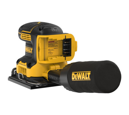 Аккумуляторная плоскошлифовальная машина DEWALT DCW200B, 20 В, 13500 кол/мин, без АКБ и ЗУ (DCW200B-XJ)