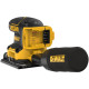Аккумуляторная плоскошлифовальная машина DEWALT DCW200B, 20 В, 13500 кол/мин, без АКБ и ЗУ (DCW200B-XJ)