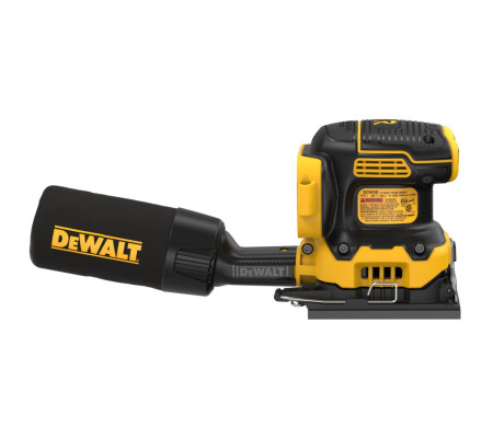 Аккумуляторная плоскошлифовальная машина DEWALT DCW200B, 20 В, 13500 кол/мин, без АКБ и ЗУ (DCW200B-XJ)