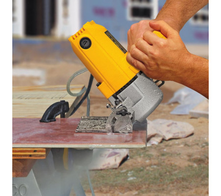 Плиткорез DEWALT DWC410, 1300 Вт, 110 мм, 13000 об/мин (DWC410-QS)