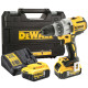 Аккумуляторная дрель-шуруповерт DEWALT DCD991P2, 18 В, 2000 об/мин, с 2 АКБ 5 Ач и ЗУ, в кейсе TSTAK (DCD991P2-QW)