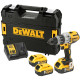 Дрель-шуруповерт DEWALT DCD996P3, 18 В, 2250 об/мин, 38250 уд/мин, с 3 АКБ 5 Ач и ЗУ, в кейсе TSTAK (DCD996P3-QW)
