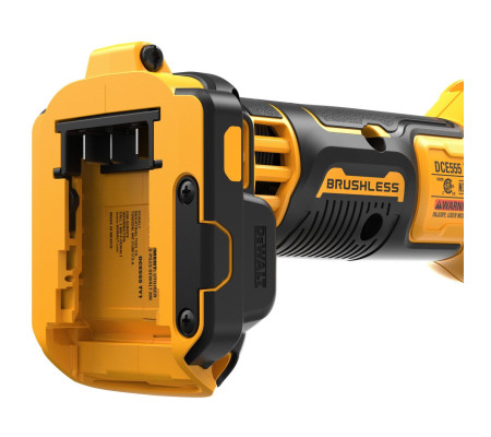 Аккумуляторный фрезер для гипсокартона DEWALT DCE555D1, 18 В, 26000 об/мин, с АКБ 2 Ач и ЗУ (DCE555D1N-XJ)