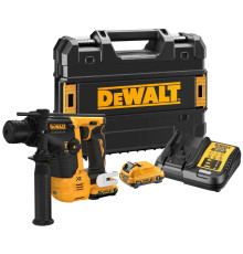 Аккумуляторный перфоратор DEWALT DCH072L2, 12 В, 1.2 Дж, 4280 уд/мин, с 2 АКБ 3 Ач и ЗУ, в кейсе TSTAK (DCH072L2-QW)