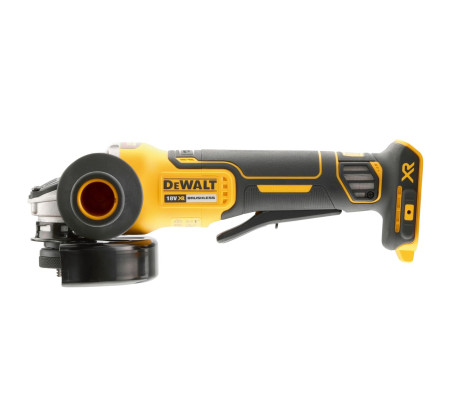 Аккумуляторная угловая шлифмашина DEWALT DCG406P1T, 18 В, 125 мм, 9000 об/мин, с АКБ 5 Ач и ЗУ, в кейсе TSTAK (DCG406P1NT-XJ)