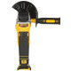 Аккумуляторная угловая шлифмашина DEWALT DCG406P1T, 18 В, 125 мм, 9000 об/мин, с АКБ 5 Ач и ЗУ, в кейсе TSTAK (DCG406P1NT-XJ)