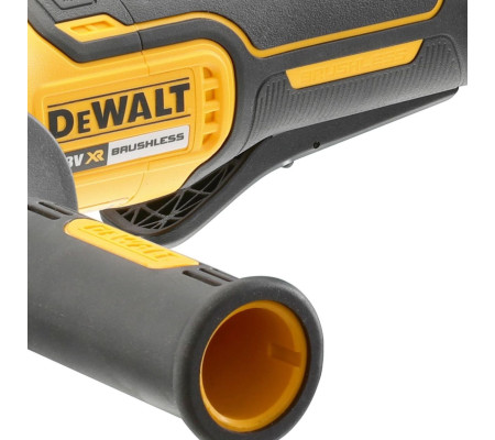 Аккумуляторная угловая шлифмашина DEWALT DCG406P1T, 18 В, 125 мм, 9000 об/мин, с АКБ 5 Ач и ЗУ, в кейсе TSTAK (DCG406P1NT-XJ)