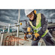 Аккумуляторная угловая шлифмашина DEWALT DCG406P1T, 18 В, 125 мм, 9000 об/мин, с АКБ 5 Ач и ЗУ, в кейсе TSTAK (DCG406P1NT-XJ)