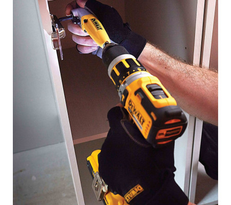 Угловая ударная насадка DEWALT DT71517T, с набором бит, 9 шт.