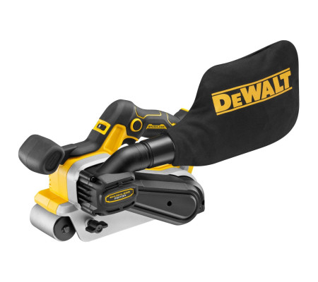 Аккумуляторная ленточная шлифмашина DEWALT DCW220P1, 18 В, 320 м/мин, с АКБ 5 Ач и ЗУ