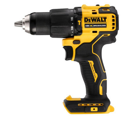 Ударная дрель-шуруповерт DEWALT DCD709D1T, 18 В, 1650 об/мин, 28050 уд/мин, с АКБ 2 Ач и ЗУ, в кейсе TSTAK (DCD709D1NT-QW)