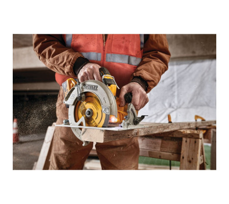 Аккумуляторная дисковая пила DEWALT DCS574B, 20/60 В, 184 мм, 5500 об/мин, без АКБ и ЗУ (DCS574B-XJ)