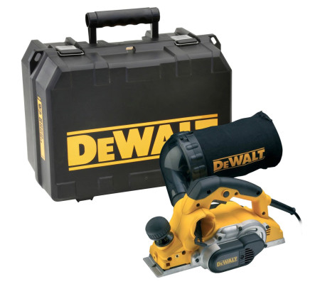 Рубанок DEWALT D26500, 1050 Вт, 13500 об/мин, 82 мм, в кейсе (D26500K-QS)
