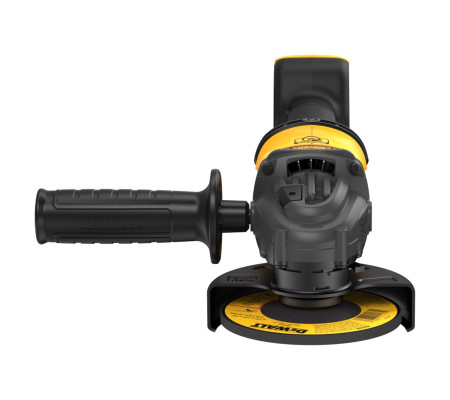 Аккумуляторная угловая шлифмашина DEWALT DCG418Y1, 54 В, 125 мм, 9000 об/мин, с АКБ 2 Ач и ЗУ