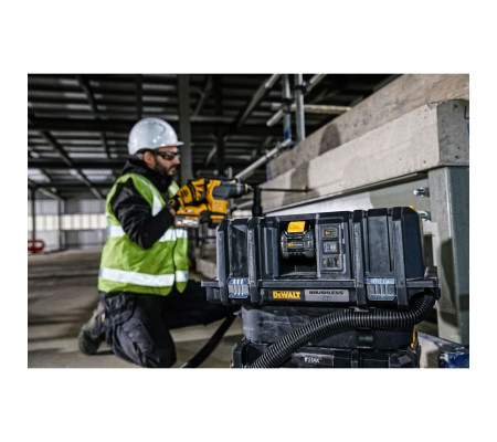 Аккумуляторный строительный пылесос DEWALT DCV586MK, 54 В, 11 л, без АКБ и ЗУ, на тележке TSTAK (DCV586MK-XJ)