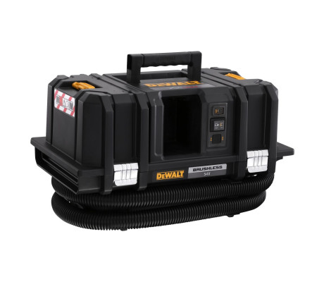 Аккумуляторный строительный пылесос DEWALT DCV586MK, 54 В, 11 л, без АКБ и ЗУ, на тележке TSTAK (DCV586MK-XJ)