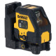 Аккумуляторный лазерный нивелир DEWALT DCLE14201RB, красный луч, 30 м, в чехле (DCLE14201RB-XJ)