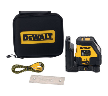 Аккумуляторный лазерный нивелир DEWALT DCLE14201RB, красный луч, 30 м, в чехле (DCLE14201RB-XJ)