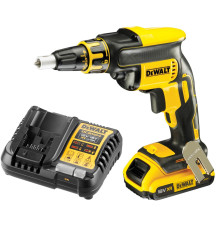 Аккумуляторный ленточный шуруповерт DEWALT DCF620D1, 18 В, 30 Нм, 4400 об/мин, с АКБ 2 Ач и ЗУ (DCF620D1N-XJ)