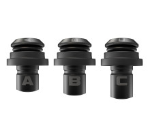 Набор носиков для заклепочного пистолета DEWALT DCFA4142, для DCF403, 4.8/6/6.4 мм, 3 шт.