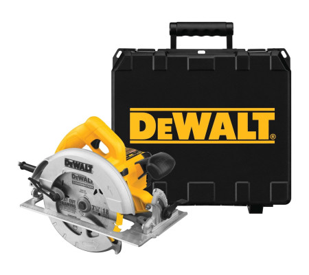 Дисковая пила DEWALT DWE575K, 1600 Вт, 190 мм, 5200 об/мин, в кейсе (DWE575K-QS)