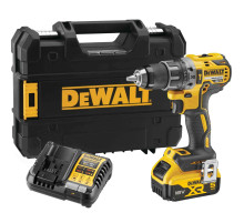 Аккумуляторная дрель-шуруповерт DEWALT DCD791P1, 18 В, 2000 об/мин, с АКБ 5 Ач и ЗУ, в кейсе TSTAK (DCD791P1NT-XJ)