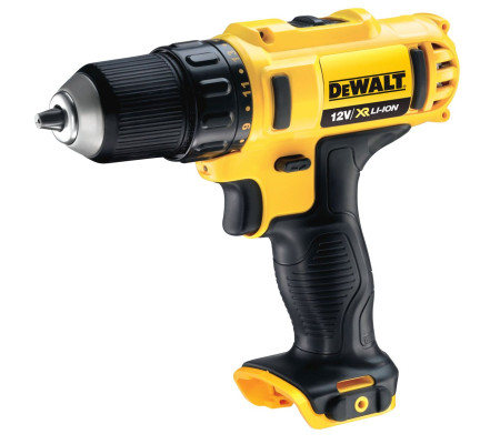Аккумуляторная дрель-шуруповерт DEWALT DCD710D2, 12 В, 1500 об/мин, с АКБ 2 Ач и ЗУ, в кейсе (DCD710D2-QW)