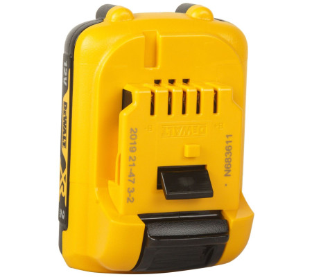 Аккумулятор DEWALT DCB127, Li-Ion, 12 В, 2 Ач (DCB127-XJ)