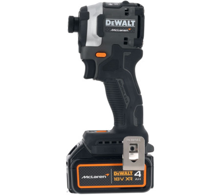 Шуруповерт DEWALT McLaren Limited Edition DCF85MM2T, 18 В, 205 Нм, 3800 уд/мин, с 2 АКБ 4 Ач и ЗУ, в кейсе TSTAK (DCF85MM2T-QW)