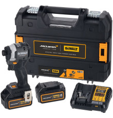 Шуруповерт DEWALT McLaren Limited Edition DCF85MM2T, 18 В, 205 Нм, 3800 уд/мин, с 2 АКБ 4 Ач и ЗУ, в кейсе TSTAK (DCF85MM2T-QW)