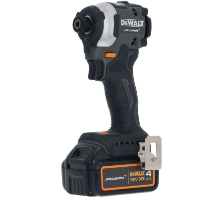 Шуруповерт DEWALT McLaren Limited Edition DCF85MM2T, 18 В, 205 Нм, 3800 уд/мин, с 2 АКБ 4 Ач и ЗУ, в кейсе TSTAK (DCF85MM2T-QW)