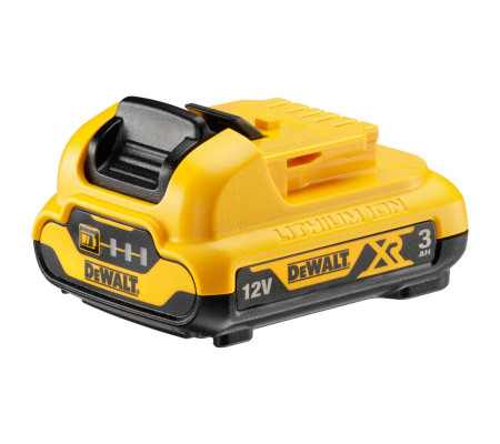 Аккумулятор DEWALT DCB124, Li-Ion, 12 В, 3 Ач (DCB124-XJ)