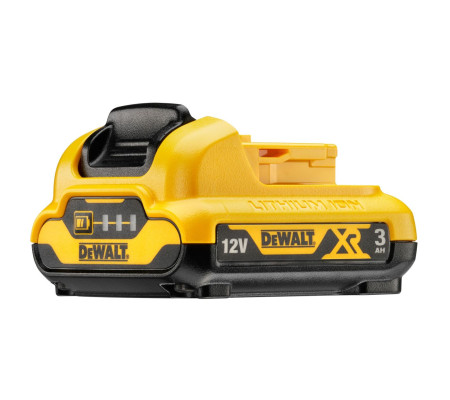 Аккумулятор DEWALT DCB124, Li-Ion, 12 В, 3 Ач (DCB124-XJ)