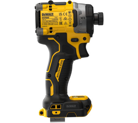 Аккумуляторный шуруповерт DEWALT DCF860NT, 18 В, 282 Нм, 4500 уд/мин, без АКБ и ЗУ, в кейсе TSTAK (DCF860NT-XJ)