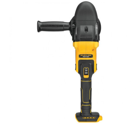 Аккумуляторная полировальная машина DEWALT DCM848P1, 18 В, 125 мм, 5500 кол/мин, с АКБ 5 Ач и ЗУ (DCM848P1N-XJ)