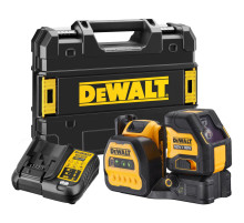 Аккумуляторный лазерный построитель плоскостей DEWALT DCE088D1G18, 12/18 В, зеленый луч, 30 м, с АКБ 2 Ач и ЗУ, в кейсе TSTAK