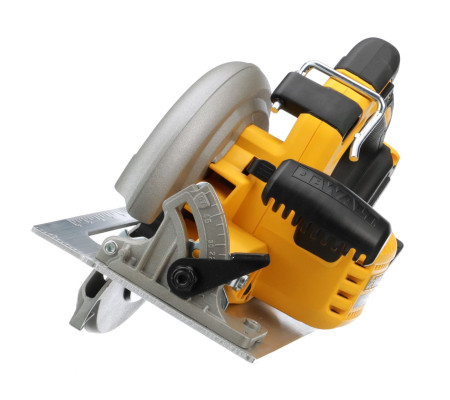 Аккумуляторная дисковая пила DEWALT DCS570P2, 18 В, 184 мм, 5500 об/мин, с 2 АКБ 5 Ач и ЗУ, в кейсе TSTAK (DCS570P2-QW)