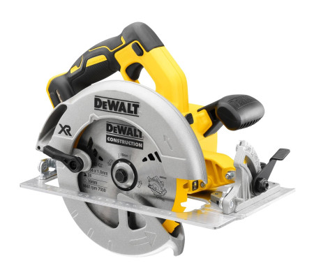 Аккумуляторная дисковая пила DEWALT DCS570P2, 18 В, 184 мм, 5500 об/мин, с 2 АКБ 5 Ач и ЗУ, в кейсе TSTAK (DCS570P2-QW)
