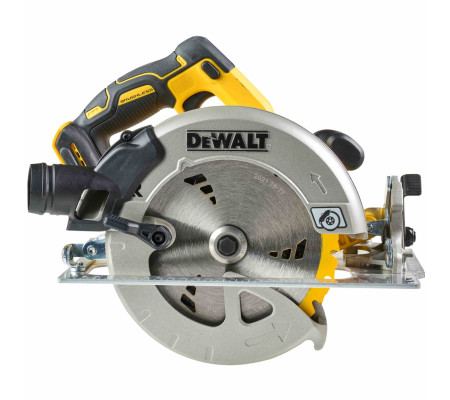 Аккумуляторная дисковая пила DEWALT DCS570P2, 18 В, 184 мм, 5500 об/мин, с 2 АКБ 5 Ач и ЗУ, в кейсе TSTAK (DCS570P2-QW)